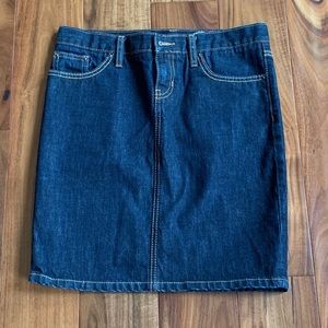 Gap denim skirt